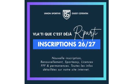 Rejoindre ou renouveler 2026-27